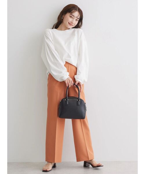 AMERICAN HOLIC（アメリカンホリック）の「袖タックボリュームスリーブカットプルオーバー（Tシャツ/カットソー・レディース・ラベンダー/グリーン系その他3/オフホワイト/その他7・M/L）」の6枚目の写真