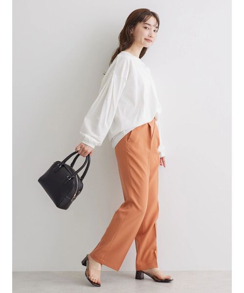 AMERICAN HOLIC（アメリカンホリック）の「袖タックボリュームスリーブカットプルオーバー（Tシャツ/カットソー・レディース・ラベンダー/グリーン系その他3/オフホワイト/その他7・M/L）」の7枚目の写真