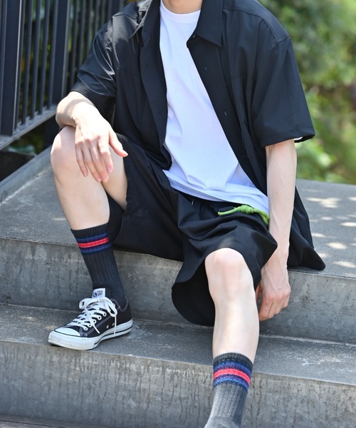 CAPTAIN STAG(キャプテンスタッグ)の「CAPTAIN STAG キャプテンスタッグ ワイドハーフパンツ(その他パンツ・メンズ・ベージュ/ブラック/カーキ/ブルーグレー・M/L)」の22枚目の写真