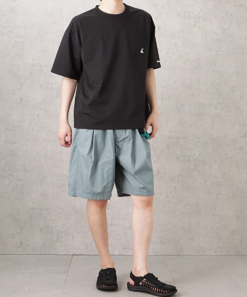 CAPTAIN STAG(キャプテンスタッグ)の「CAPTAIN STAG キャプテンスタッグ ワイドハーフパンツ(その他パンツ・メンズ・ベージュ/ブラック/カーキ/ブルーグレー・M/L)」の6枚目の写真