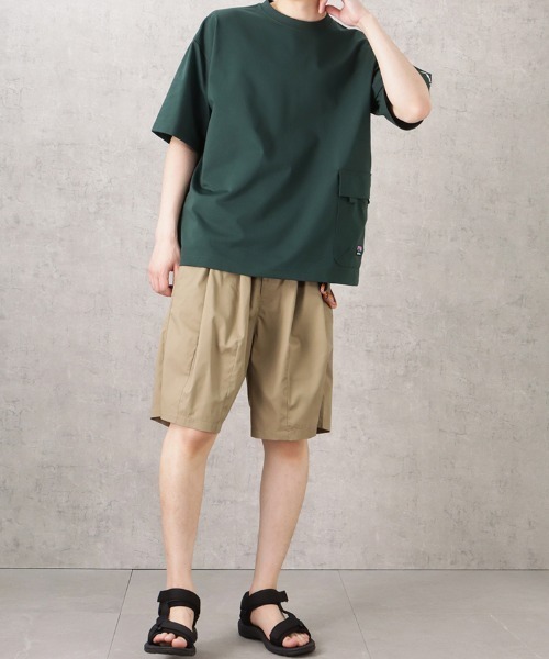 CAPTAIN STAG(キャプテンスタッグ)の「CAPTAIN STAG キャプテンスタッグ ワイドハーフパンツ(その他パンツ・メンズ・ベージュ/ブラック/カーキ/ブルーグレー・M/L)」の7枚目の写真