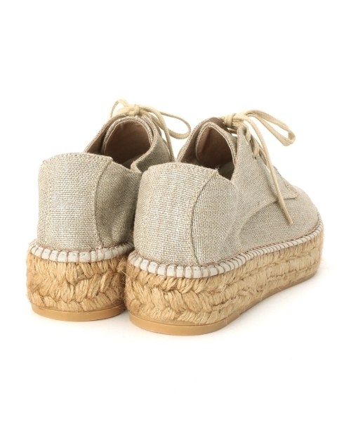 GAIMO（ガイモ）の「gaimo レースアップエスパドリーユ（その他シューズ・レディース・ホワイト/シルバー・40/45/35）」の4枚目の写真