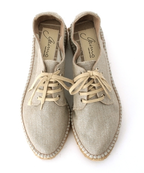 GAIMO（ガイモ）の「gaimo レースアップエスパドリーユ（その他シューズ・レディース・ホワイト/シルバー・40/45/35）」の6枚目の写真