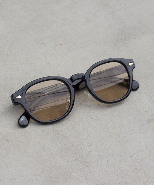 GLOSTER（グロスター）の「【GLOSTER/グロスター】ウェリントン セルフレーム カラーレンズ サングラス（サングラス・メンズ・ベージュ/ブラック/ロイヤルブルー・FREE）」の9枚目の写真