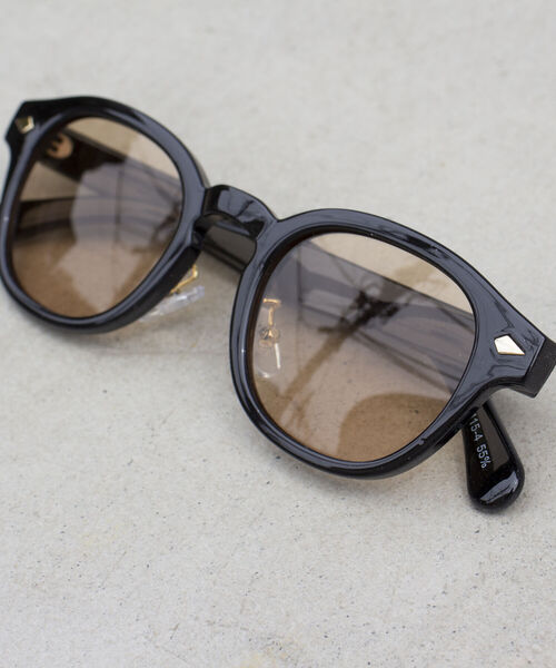 GLOSTER（グロスター）の「【GLOSTER/グロスター】ウェリントン セルフレーム カラーレンズ サングラス（サングラス・メンズ・ベージュ/ブラック/ロイヤルブルー・FREE）」の13枚目の写真