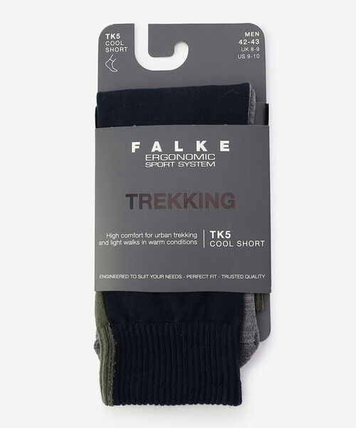 FALKE（ファルケ）の「FALKE ERGONOMIC SPORT SYSTEM | TK5 Cool Short Socks MEN（ソックス/靴下・メンズ・ブラック系その他/ブルー系その他5/ブルー系その他・39/41/42/43）」の4枚目の写真