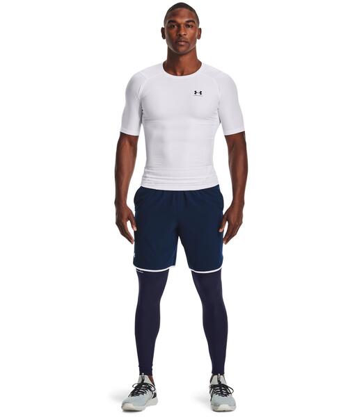UNDER ARMOUR（アンダーアーマー）の「UAヒートギアアーマー レギンス（トレーニング/メンズ）（レギンス/スパッツ・メンズ・ネイビー・S/M/L/XL/XXL/3XL/4XL）」の3枚目の写真