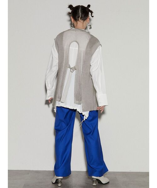 UN3D.（アンスリード）の「メッシュニットベスト（ベスト）」 - WEAR