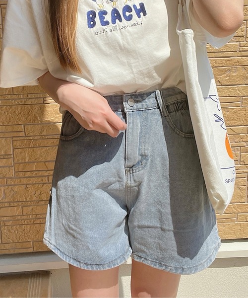 Nana(ナナ)（ナナ）の「2wayデニムショートパンツ（デニムパンツ