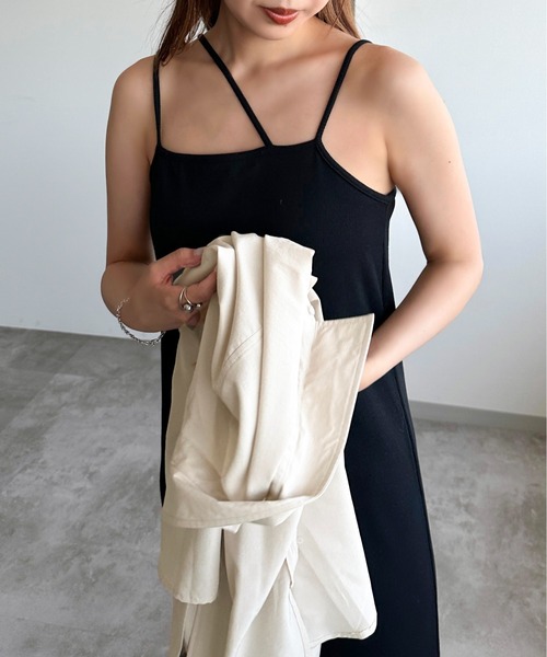 セール】カップ付き変形キャミワンピ【ZOZOTOWN限定アイテム