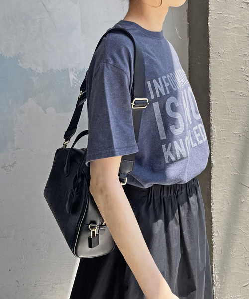 Spick & Span（スピックアンドスパン）の「Vintage style ロゴT（Mサイズ）（Tシャツ/カットソー・レディース・ネイビー/ホワイト・FREE）」の18枚目の写真