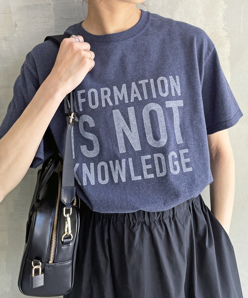 Spick & Span（スピックアンドスパン）の「Vintage style ロゴT（Mサイズ）（Tシャツ/カットソー・レディース・ネイビー/ホワイト・FREE）」の22枚目の写真