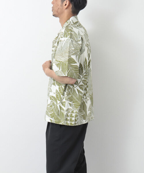 NOLLEY'S goodman(ノーリーズグッドマン)の「【Hilo Hattie/ヒロハッティ】別注Aloha Shirt Pineapples アロハシャツ(シャツ/ブラウス・メンズ・ネイビー/グリーン・L/M)」の22枚目の写真