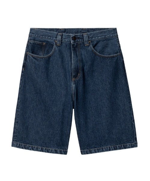 Carhartt WIP（カーハートダブリューアイピー）の「Carhartt WIP/カーハートダブリューアイピー ショートパンツ/デニムショーツ ルーズフィット I031921（デニムパンツ・メンズ・ブラック/ブルー・S/M/L）」の5枚目の写真