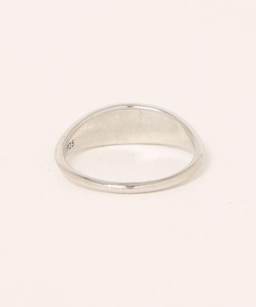 ROOM（-）の「[sv925] lobe metal ring（リング・レディース・シルバー・FREE）」の2枚目の写真