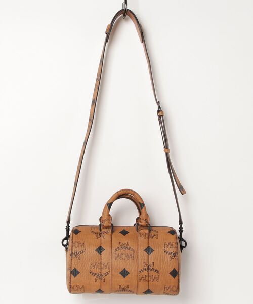 MCM（エムシーエム）の「Aren ボストン バッグ - マキシ ヴィセトス（ボストンバッグ・メンズ・ブラウン・SMALL）」の5枚目の写真