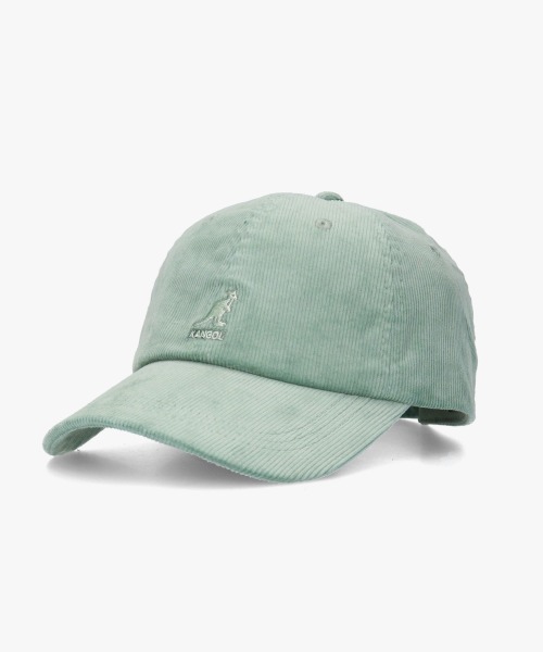 KANGOL（カンゴール）の「KANGOL CORD BASEBALL（キャップ・レディース・ブラック/ネイビー/ベージュ/ウッド/オリーブ/ピンク/ブルー/グリーン・ONE SIZE）」の16枚目の写真