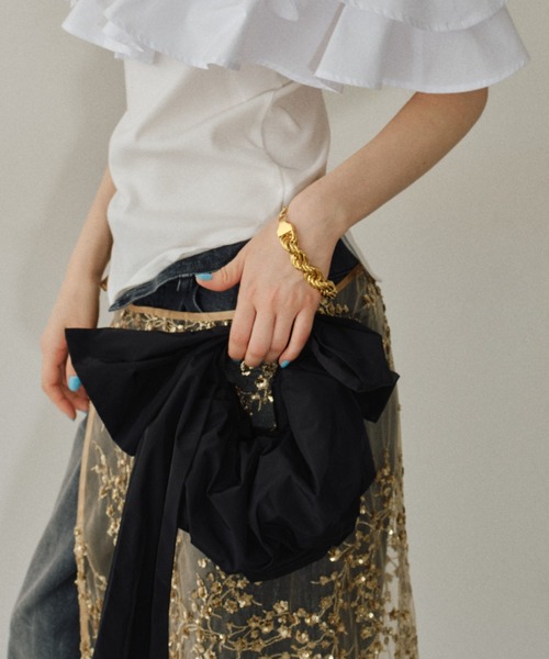 yae マルチウェイビッグリボンバッグ セール】Multiway big ribbon bag/マルチウェイビッグリボン