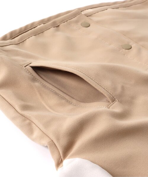 apres les cours(アプレレクール)の「バイカラーブルゾン(ブルゾン・キッズ・マスタード/ダークグリーン・100/90/80/130/120/110)」の4枚目の写真