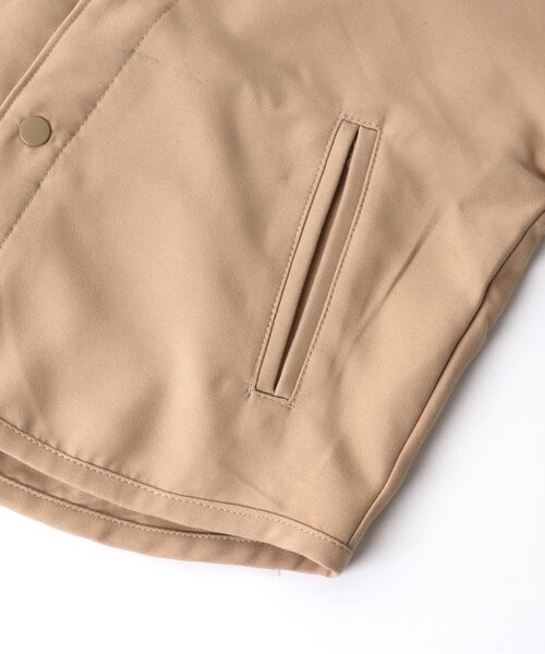 apres les cours(アプレレクール)の「バイカラーブルゾン(ブルゾン・キッズ・マスタード/ダークグリーン・100/90/80/130/120/110)」の10枚目の写真