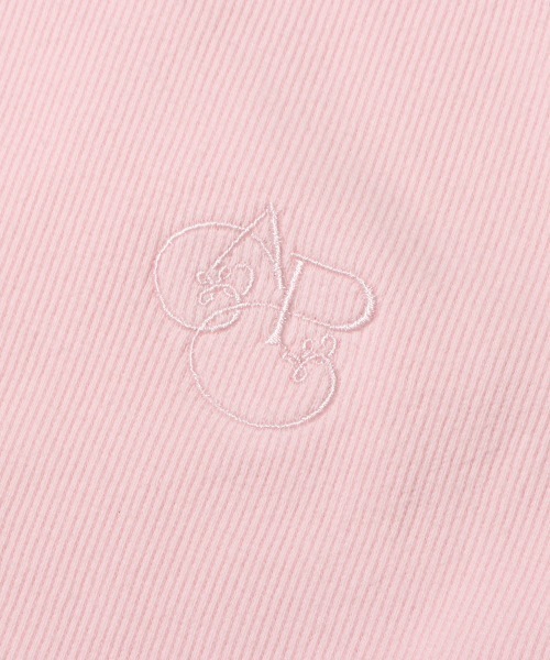 atmos pink(アトモスピンク)の「atmos pink リブアメスリ タンクトップ(タンクトップ・レディース・ブラック/ホワイト/ピンク・FREE)」の11枚目の写真