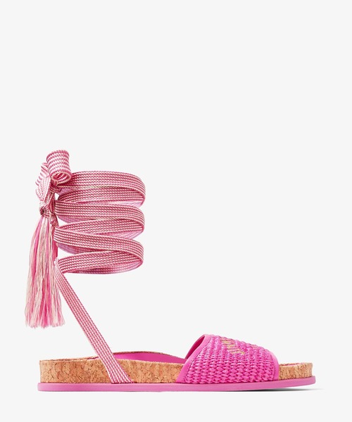 JIMMY CHOO（ジミーチュウ）の「GAL FLAT（サンダル）」 - WEAR 