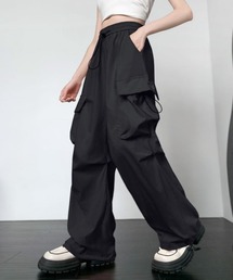 カーゴパンツ ドロスト付き