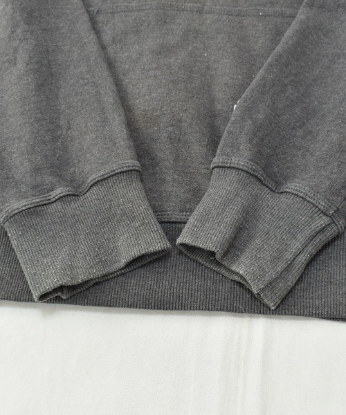 Champion(チャンピオン)の「【ヴィンテージ古着】Champion / チャンピオン ロゴ刺繍 スウェットパーカー(パーカー・メンズ・グレー・LARGE)」の7枚目の写真
