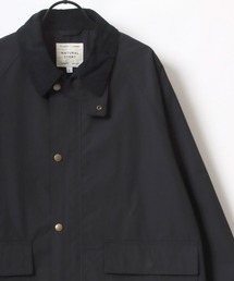 Lazar（ラザル）の「Oversize Hunting Jacket/オーバーサイズ コーデュロイ襟 ハンティングジャケット/ブルゾン/撥水（ブルゾン）」