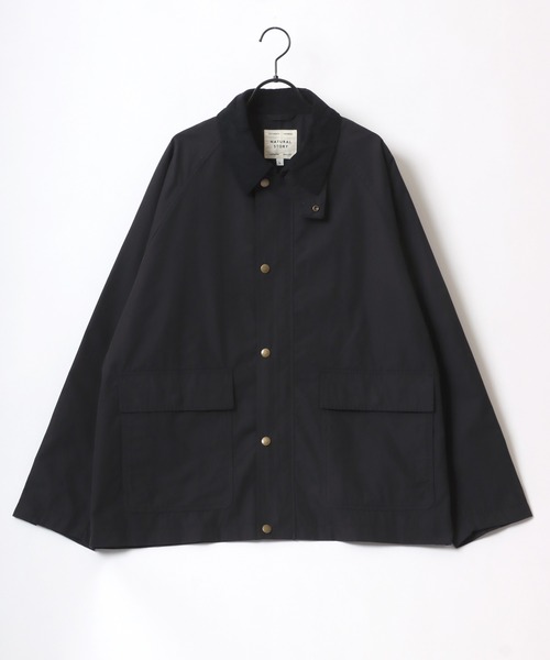 Lazar（ラザル）の「Oversize Hunting Jacket/オーバーサイズ コーデュロイ襟 ハンティングジャケット/ブルゾン/撥水（ブルゾン・メンズ・カーキ/ブラック・M/LL/L）」の8枚目の写真