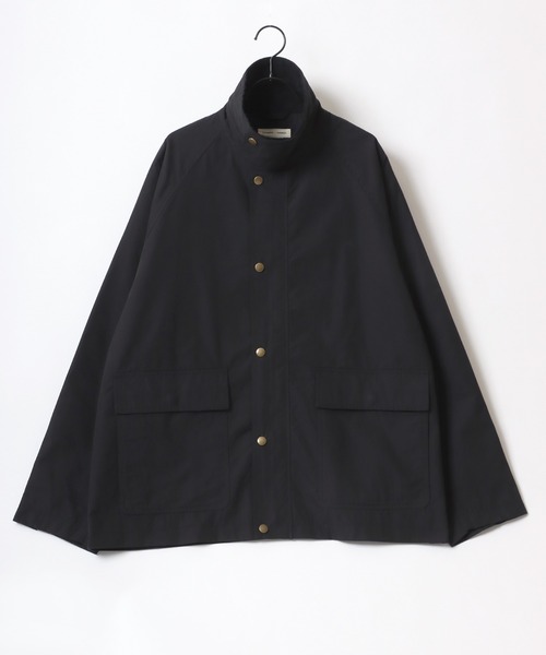 Lazar（ラザル）の「Oversize Hunting Jacket/オーバーサイズ コーデュロイ襟 ハンティングジャケット/ブルゾン/撥水（ブルゾン・メンズ・カーキ/ブラック・M/LL/L）」の9枚目の写真