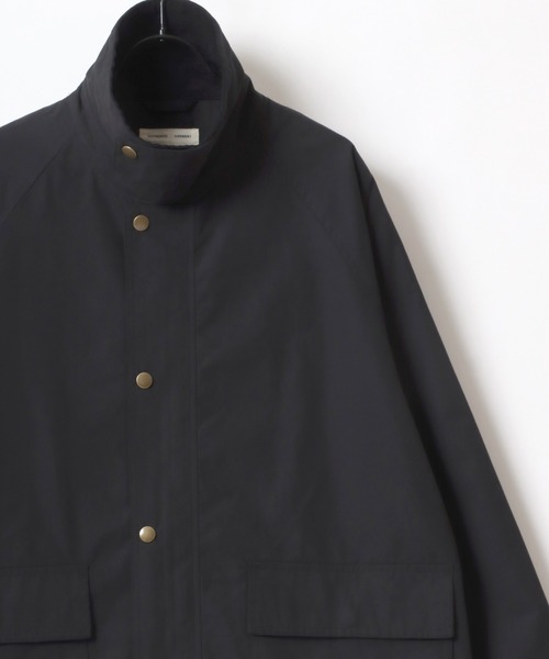 Lazar（ラザル）の「Oversize Hunting Jacket/オーバーサイズ コーデュロイ襟 ハンティングジャケット/ブルゾン/撥水（ブルゾン・メンズ・カーキ/ブラック・M/LL/L）」の6枚目の写真