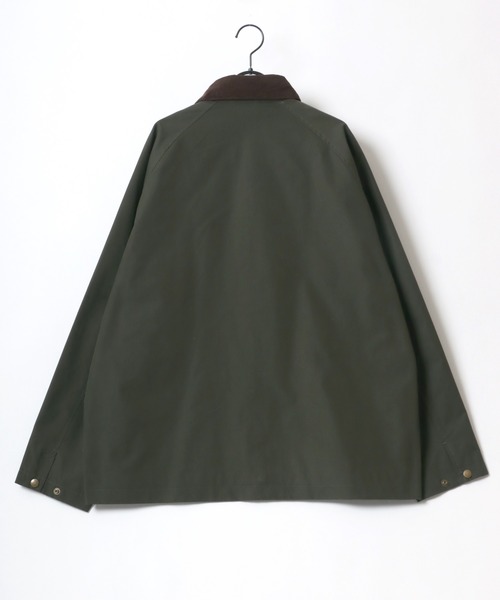 Lazar（ラザル）の「Oversize Hunting Jacket/オーバーサイズ コーデュロイ襟 ハンティングジャケット/ブルゾン/撥水（ブルゾン・メンズ・カーキ/ブラック・M/LL/L）」の11枚目の写真