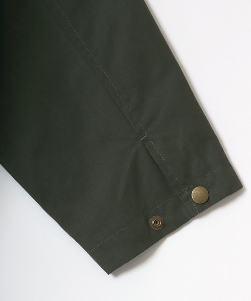 Lazar（ラザル）の「Oversize Hunting Jacket/オーバーサイズ コーデュロイ襟 ハンティングジャケット/ブルゾン/撥水（ブルゾン・メンズ・カーキ/ブラック・M/LL/L）」の20枚目の写真