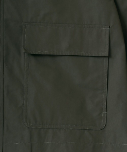 Lazar（ラザル）の「Oversize Hunting Jacket/オーバーサイズ コーデュロイ襟 ハンティングジャケット/ブルゾン/撥水（ブルゾン・メンズ・カーキ/ブラック・M/LL/L）」の21枚目の写真