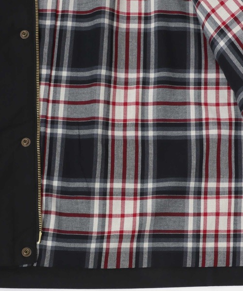 Lazar（ラザル）の「Oversize Hunting Jacket/オーバーサイズ コーデュロイ襟 ハンティングジャケット/ブルゾン/撥水（ブルゾン・メンズ・カーキ/ブラック・M/LL/L）」の3枚目の写真