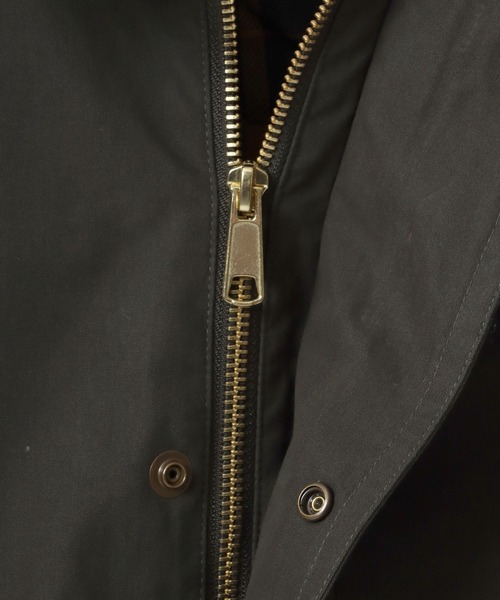 Lazar（ラザル）の「Oversize Hunting Jacket/オーバーサイズ コーデュロイ襟 ハンティングジャケット/ブルゾン/撥水（ブルゾン・メンズ・カーキ/ブラック・M/LL/L）」の17枚目の写真