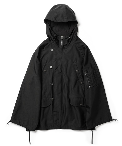 Wizzard（ウィザード）の「Wizzard ウィザード / N-3B JACKET 撥水モールスキンミリタリージャケット / W24SS-BL030（ミリタリージャケット・メンズ・ブラック/キナリ/サンドグレー・1/3/2）」の8枚目の写真