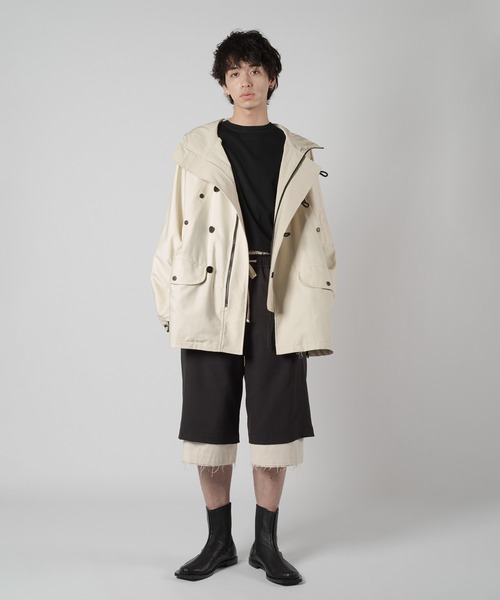 Wizzard（ウィザード）の「Wizzard ウィザード / N-3B JACKET 撥水モールスキンミリタリージャケット / W24SS-BL030（ミリタリージャケット・メンズ・ブラック/キナリ/サンドグレー・1/3/2）」の13枚目の写真