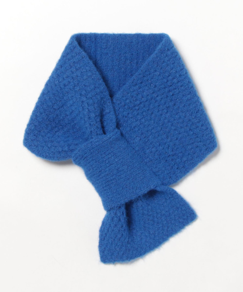 LOWRYS FARM（ローリーズファーム）の「サシコミニットマフラー　 973464（マフラー・レディース・ピンク/ブルー/ブラック/アイボリー・FREE）」の16枚目の写真