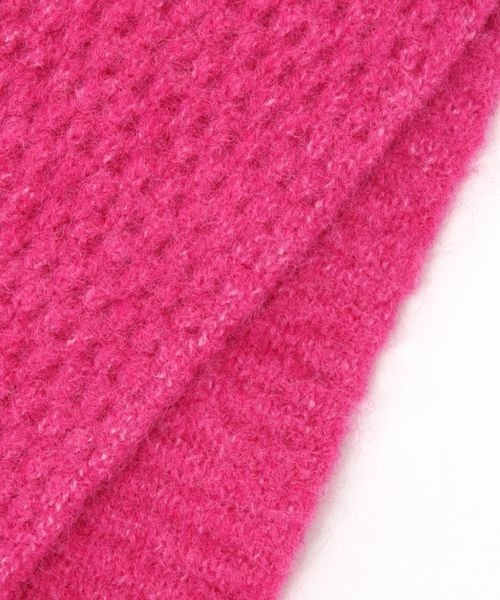 LOWRYS FARM（ローリーズファーム）の「サシコミニットマフラー　 973464（マフラー・レディース・ピンク/ブルー/ブラック/アイボリー・FREE）」の12枚目の写真