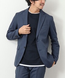 NOLLEY'S goodman | 《セットアップ対応》SOLOTEX バーズアイ ジャケット(テーラードジャケット)