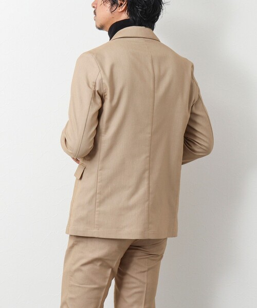 NOLLEY'S goodman（ノーリーズグッドマン）の「《セットアップ対応》SOLOTEX バーズアイ ジャケット（テーラードジャケット・メンズ・グレー/ネイビー/ベージュ・M/L/S）」の7枚目の写真