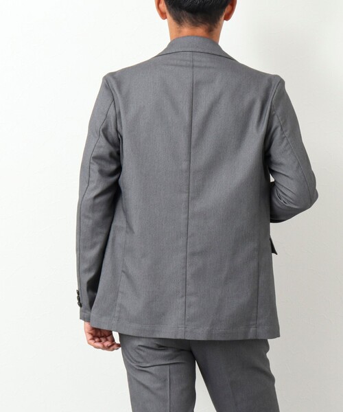 NOLLEY'S goodman（ノーリーズグッドマン）の「《セットアップ対応》SOLOTEX バーズアイ ジャケット（テーラードジャケット・メンズ・グレー/ネイビー/ベージュ・M/L/S）」の20枚目の写真