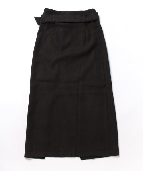 clear（クリア）の「【ZOZO限定】無地柄アソートレイヤードラップスカート[低身長用サイズ有]（スカート・レディース・ブラック/チャコールグレー/ブラック系その他・S/M/XS）」の19枚目の写真
