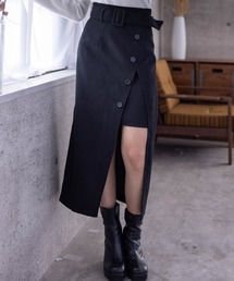 clear | 無地柄アソートレイヤードラップスカート≪2023AW新作≫(スカート)