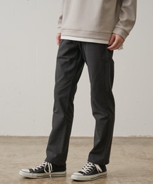 【BLUE STANDARD/ブルースタンダード】 極ストレッチ スーパーストレッチ 起毛スリムテーパードトラウザー 暖パンツ 冬パンツ 美脚パンツ ビジカジ
