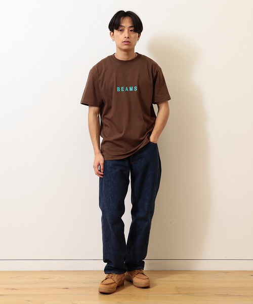 Tシャツ・カットソー BEAMS SS25 Shirts (38111158139 45) BEAMS MEN｜【WEB限定】BEAMS ロゴ Tシャツ 25SS | Rakuten