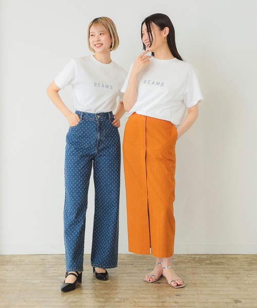 BEAMS（ビームス）の「BEAMS / ロゴ Tシャツ（Tシャツ/カットソー・メンズ・ブラック/ブラウン/ホワイト・MEDIUM/SMALL/LARGE/XX-LARGE/X-LARGE）」の22枚目の写真