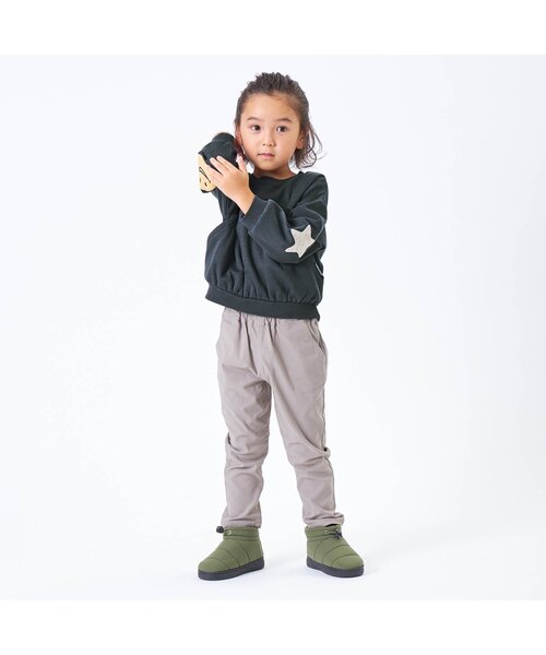 F.O.KIDS(エフオーキッズ)の「エルボーパッチトレーナー(スウェット・キッズ・ブルー/ベージュ/ライム/チャコール・100/90/95/110/120/130/80/140)」の10枚目の写真